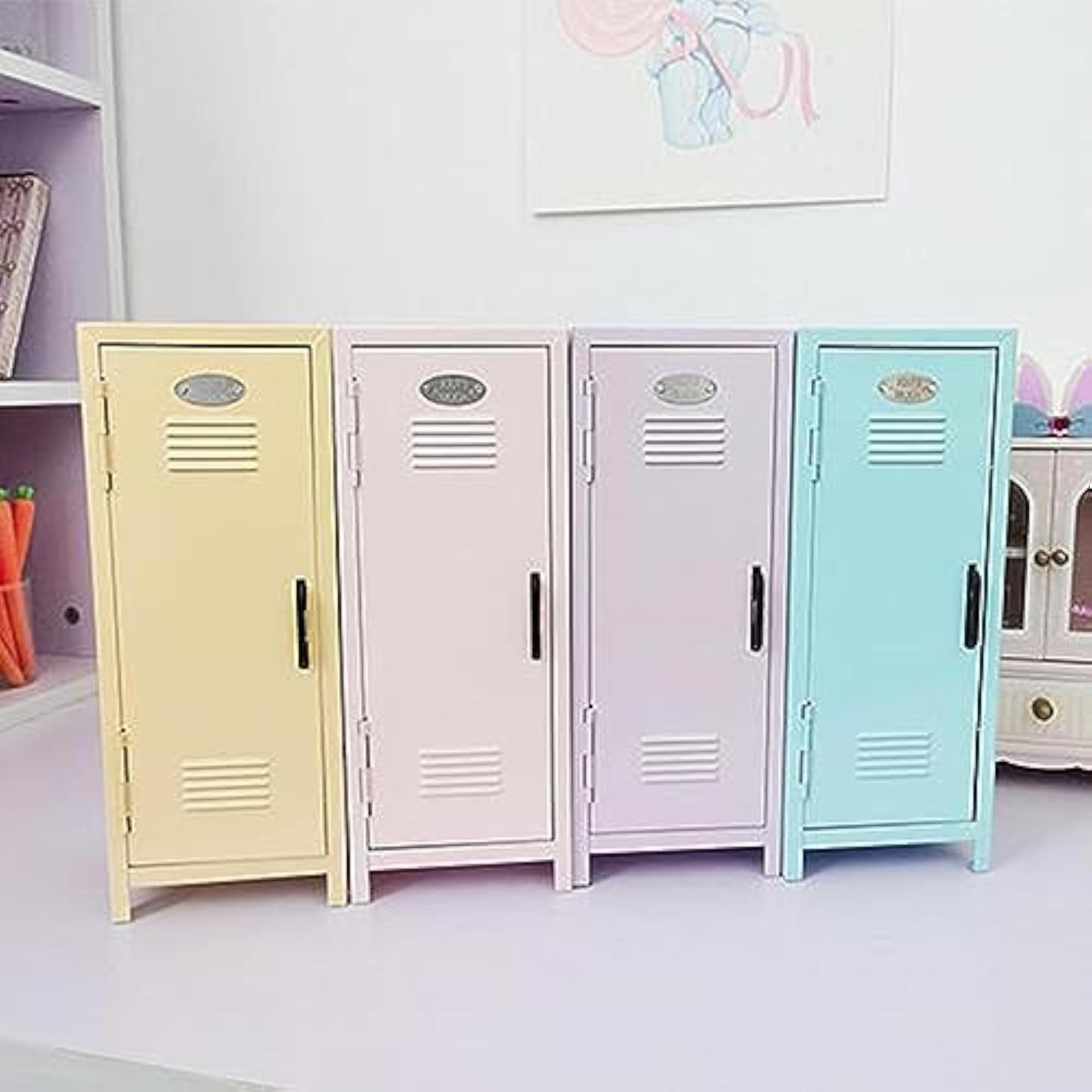 Two Layers Countertop Storage Cabinet for Makeup
